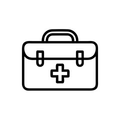 Icon of a doctorchest / first aid kit