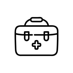 Icon of a doctorchest / first aid kit