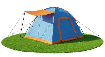 Isolated Camping Tent