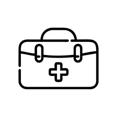 Icon of a doctorchest / first aid kit