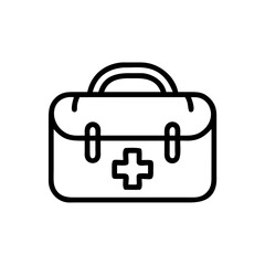 Icon of a doctorchest / first aid kit