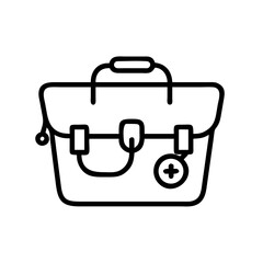 Icon of a doctorchest / first aid kit