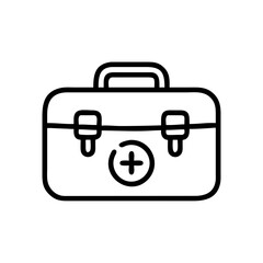 Icon of a doctorchest / first aid kit