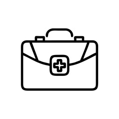 Icon of a doctorchest / first aid kit