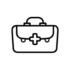 Icon of a doctorchest / first aid kit