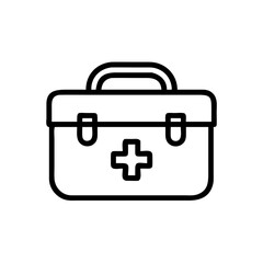 Icon of a doctorchest / first aid kit