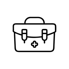 Icon of a doctorchest / first aid kit