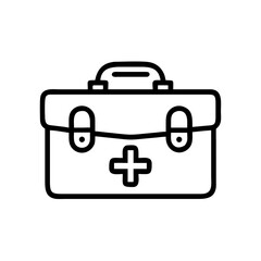Icon of a doctorchest / first aid kit