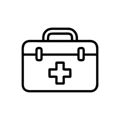 Icon of a doctorchest / first aid kit