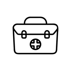 Icon of a doctorchest / first aid kit