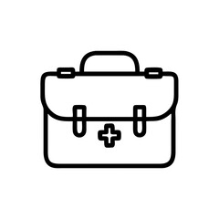 Icon of a doctorchest / first aid kit