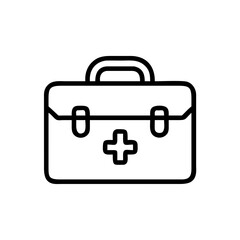 Icon of a doctorchest / first aid kit