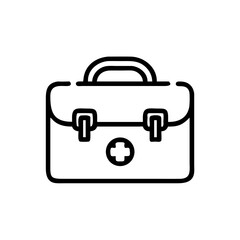 Icon of a doctorchest / first aid kit