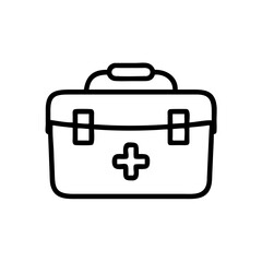Icon of a doctorchest / first aid kit