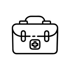Icon of a doctorchest / first aid kit