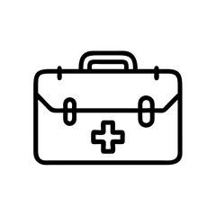 Icon of a doctorchest / first aid kit