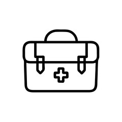 Icon of a doctorchest / first aid kit