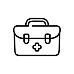 Icon of a doctorchest / first aid kit