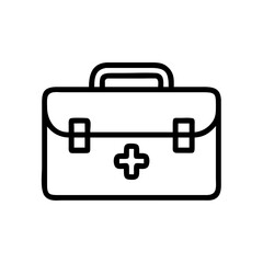 Icon of a doctorchest / first aid kit