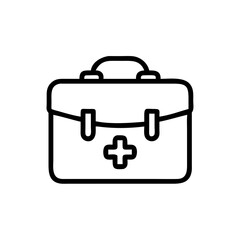 Icon of a doctorchest / first aid kit