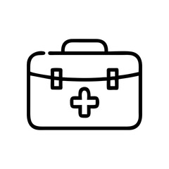 Icon of a doctorchest / first aid kit