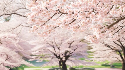 pink cherry tree