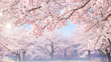 cherry blossom in spring