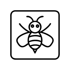 Bee Animal outline Icons