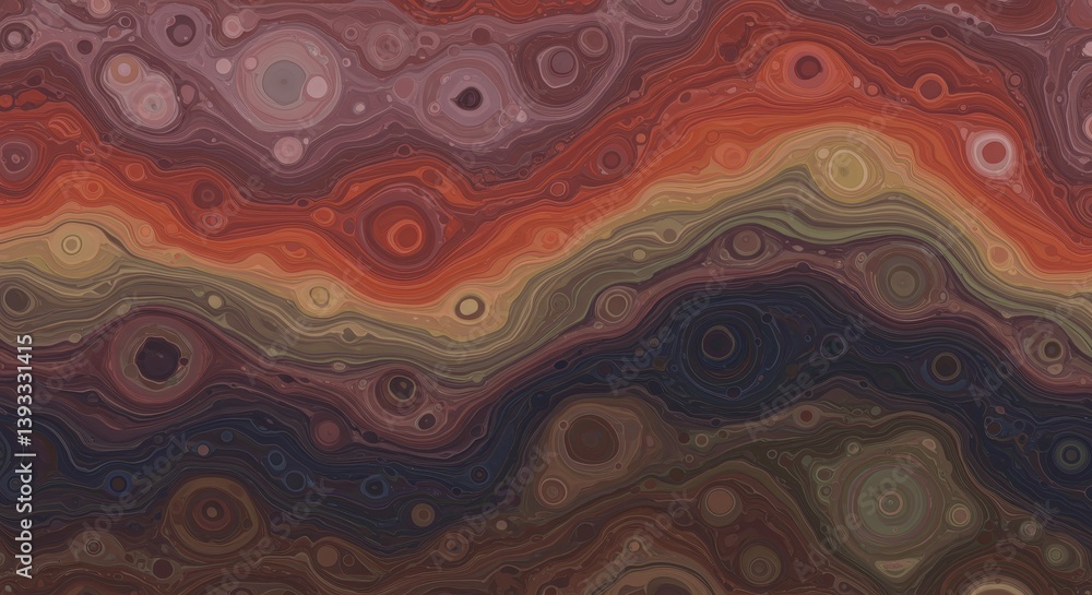 Aufkleber abstract swirling earth tones texture - beautiful abstract featuring swirling patterns in earthy ton