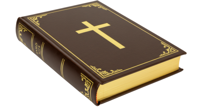 Isolated Holy Bible