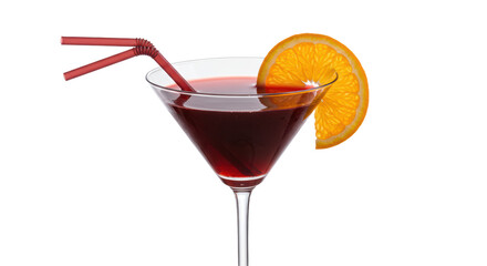 Isolated Red Cocktail