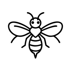 Bee Animal outline Icons