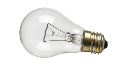 Isolated Light Bulb