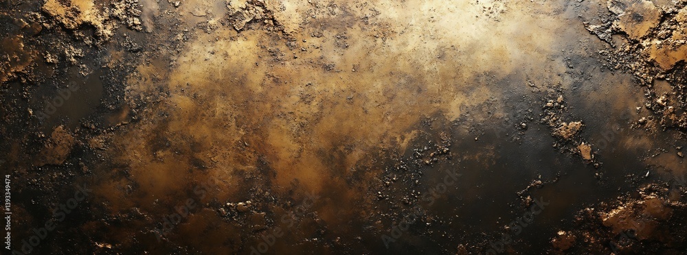 Aufkleber rustic bronze and black texture background with grunge and metallic effects ideal for vintage design