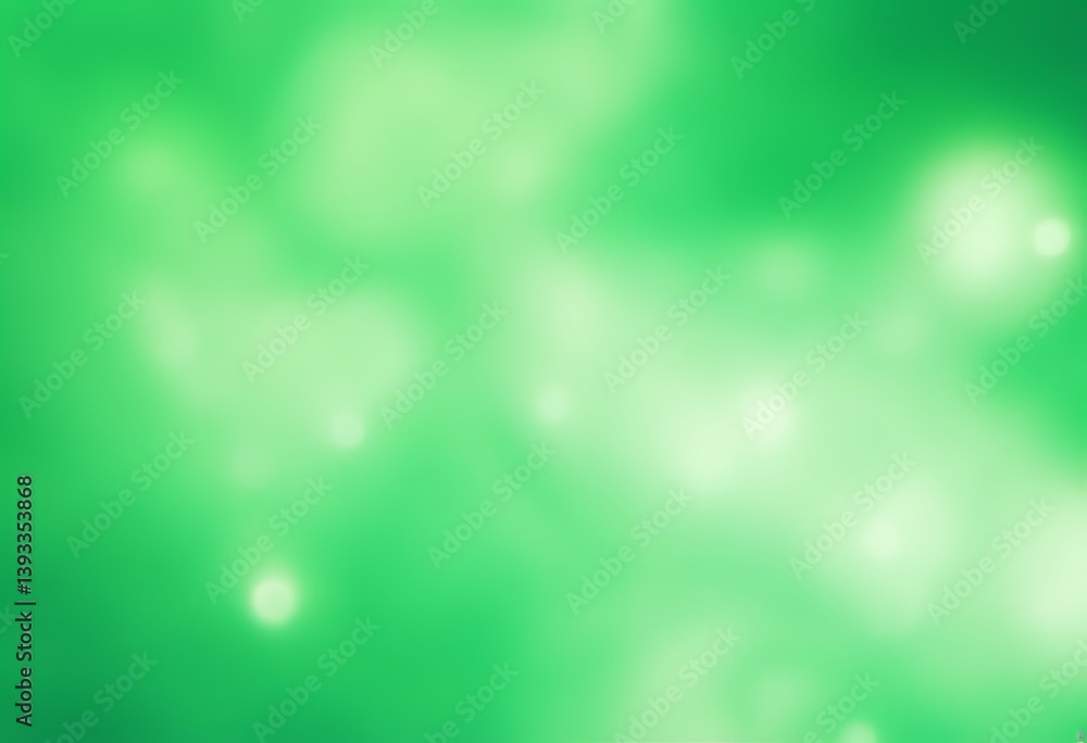 Poster background green abstract bright soft presentation trendy wave shape card motion minimal creative co