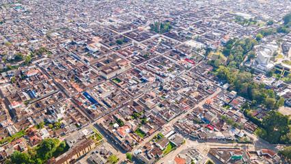 Aerial View of Popay&aacute;n, a Historic City in Cauca, Colombia
