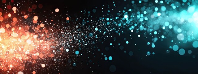 digital light molecule particle network future data algorithm background. effect digital light molecule mesh explosion energy chemical glitter techno atom movement confetti medical gold biology burst