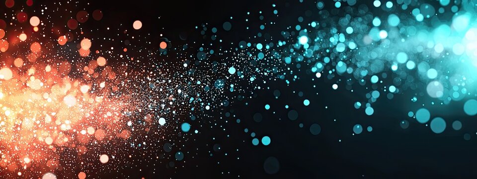 digital light molecule particle network future data algorithm background. effect digital light molecule mesh explosion energy chemical glitter techno atom movement confetti medical gold biology burst