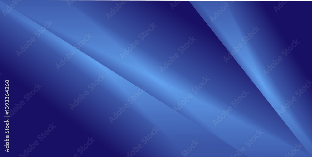 Aufkleber composition of blue gradient color and diagonal lines and empty space