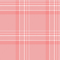 Delicate blush pink and white plaid pattern.  Perfect for backgrounds, textiles, fashion, and packaging design.  Subtle texture and soft color palette evoke feelings of calmness and femininity.