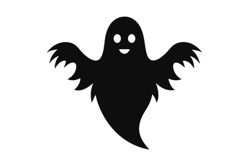 Ghost silhouette vector illustration bundle 