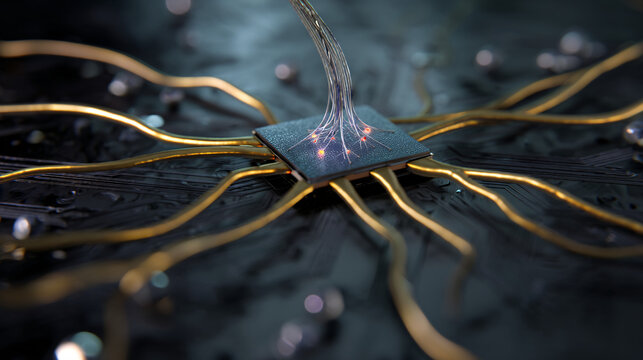 A new computer chip mimics the human brain's structure, functioning with signals that resemble neuron activity.  