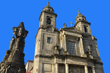 Obraz premium Eglise Saint-François à Saint-Jacques de Compostelle. Espagne 