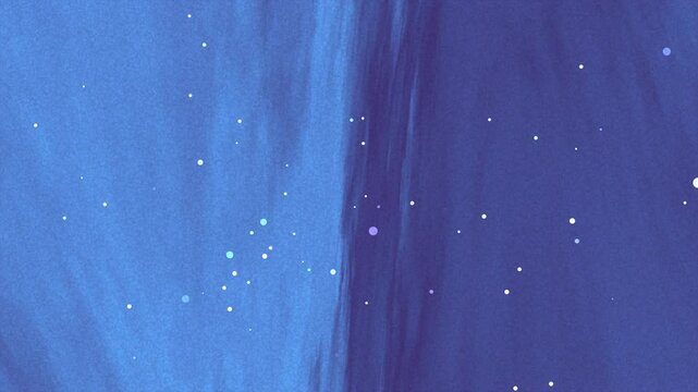blue texture with subtle particle motion, resembling stars or glowing dust. Great for abstract design, sci-fi, or atmospheric digital backgrounds
