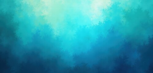 "Gradient blend of blue and green tones, watercolor-style texture, tranquil artistic background