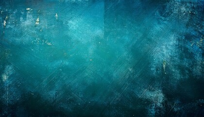 old blue green background with vintage grunge texture design grungy teal blue background with distressed scratched lines and paint spatter