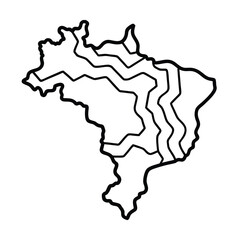 Obraz premium map of australia