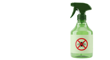 Isolated Spray Bottle with Insecticide for Pest Control