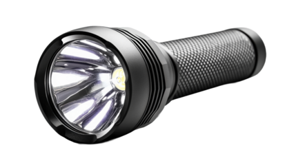 Powerful compact flashlight for outdoor adventures perfect grip high-intensity beam nighttime exploration gigapixel quality