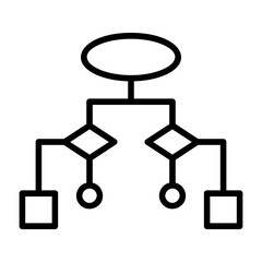 Flow Chart Icon